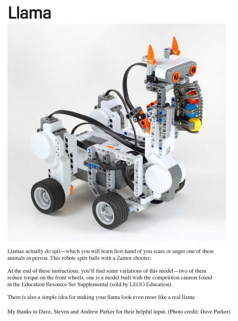 LEGO Mindstorms Llama User manual LEGO Mindstorms Llama User manual