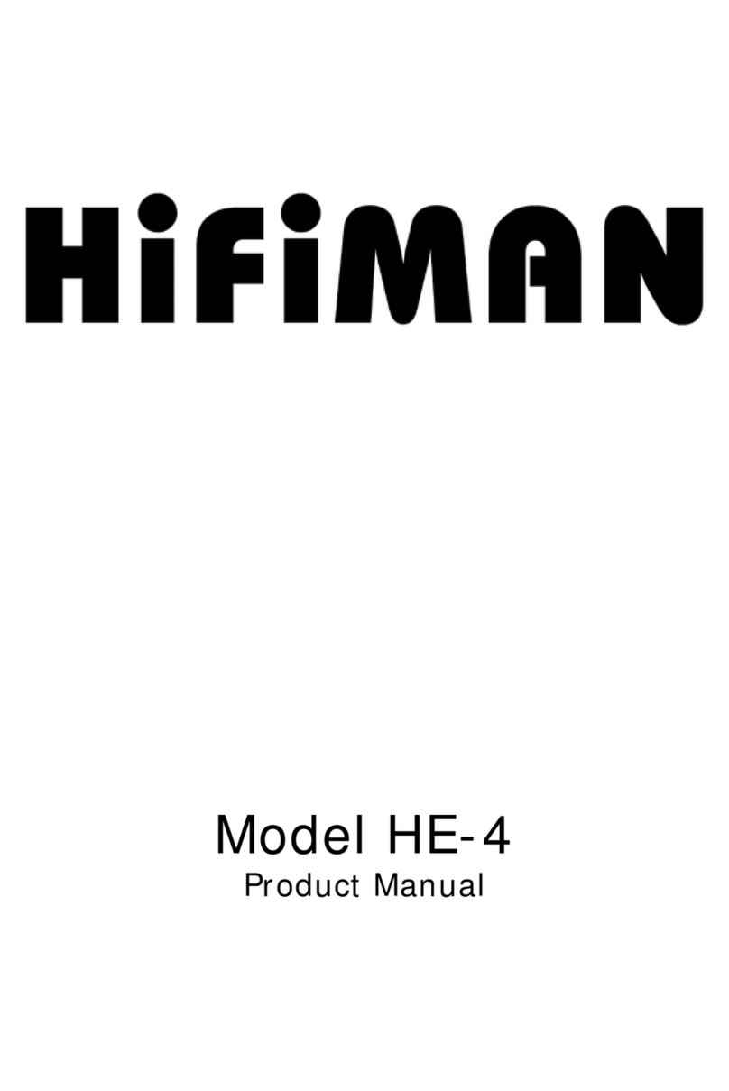 HiFiMAN HE-4 product manual