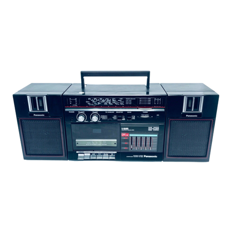 Panasonic RX-C36L User manual