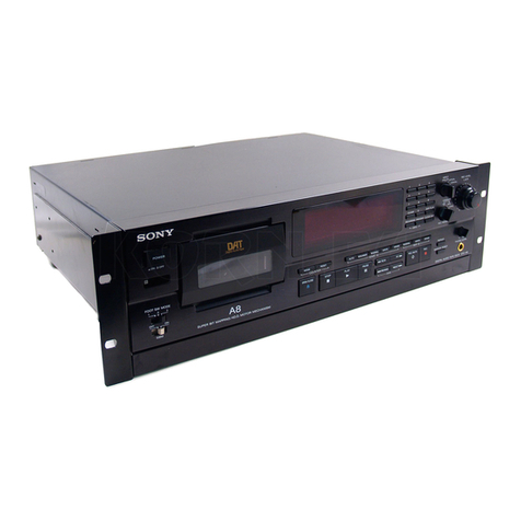 Sony DTC-A8 Service manual