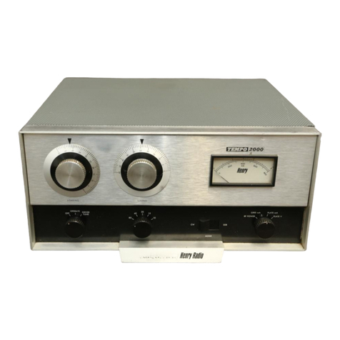 Henry Radio Tempo 2000 user manual