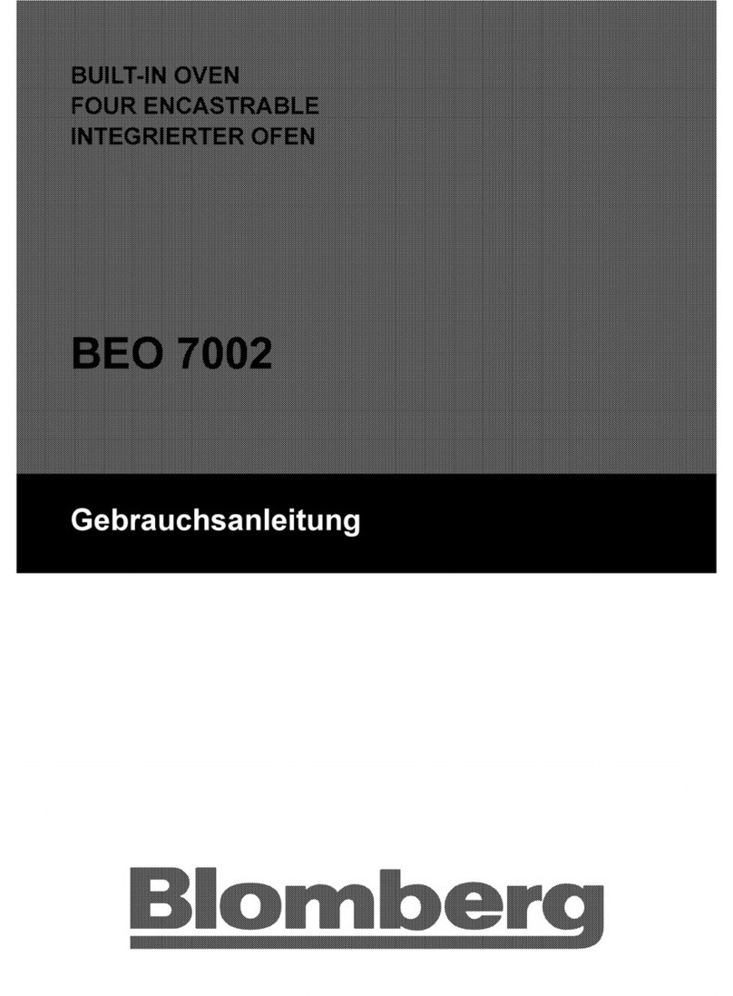 Blomberg BEO 7002 operating instructions Blomberg BEO 7002 operating instructions
