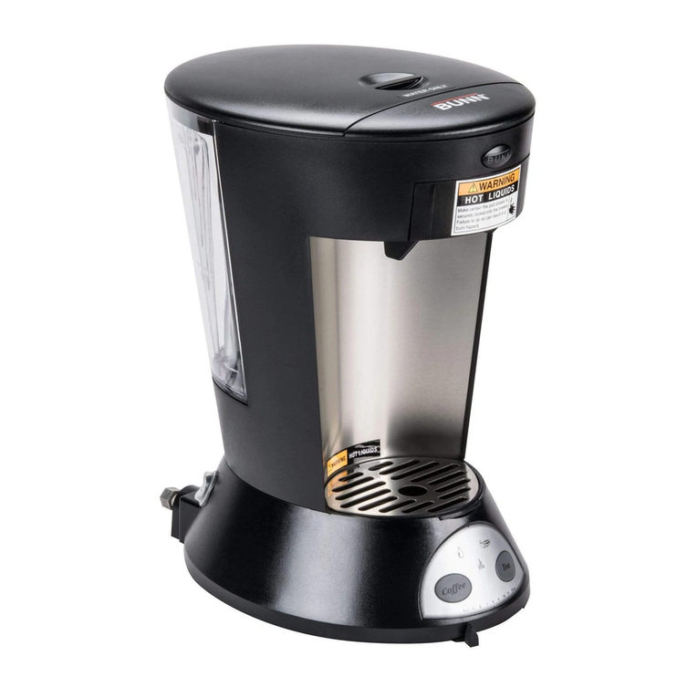 Bunn MY CAFE MCA User manual