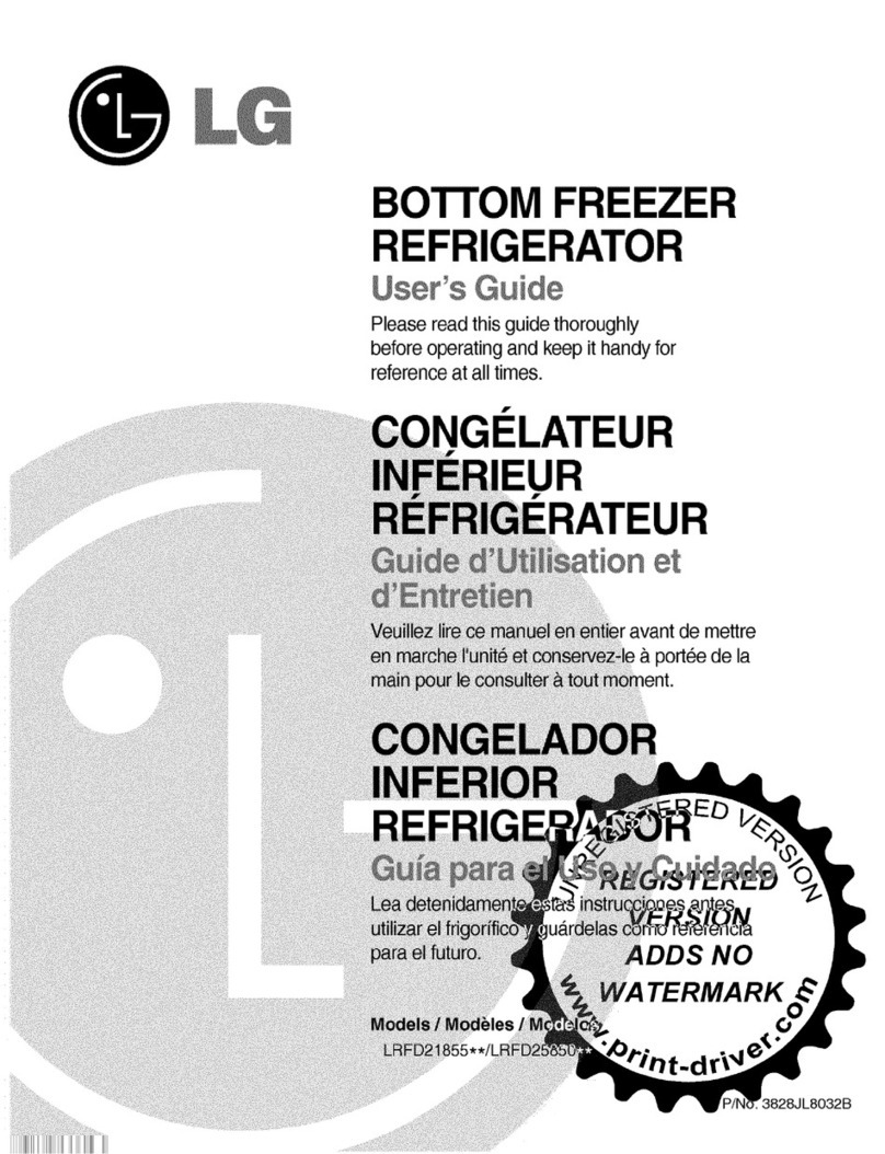 LG LRFD21855 Series user guide