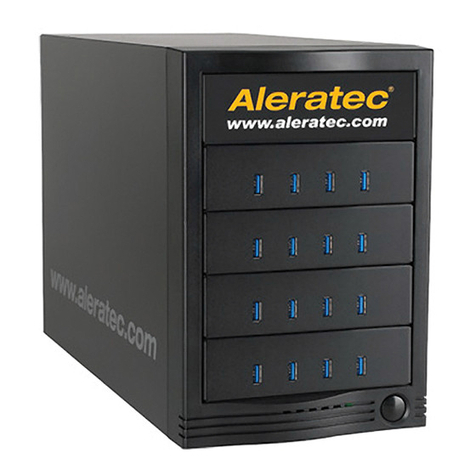 Aleratec 1:16 USB 3.0 Copy Tower 330110 User manual Aleratec 1:16 USB 3.0 Copy Tower 330110 User manual