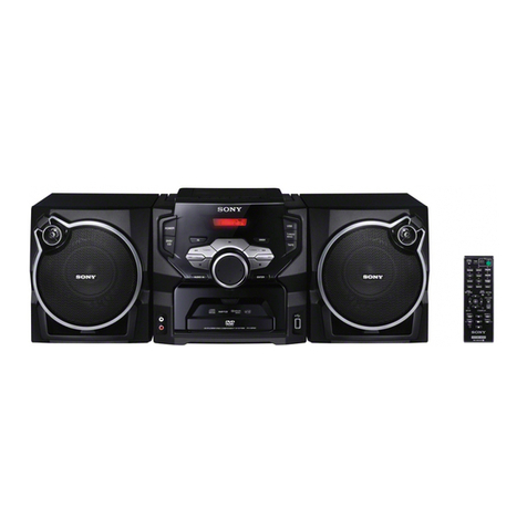 Sony FH-SR1D operating instructions