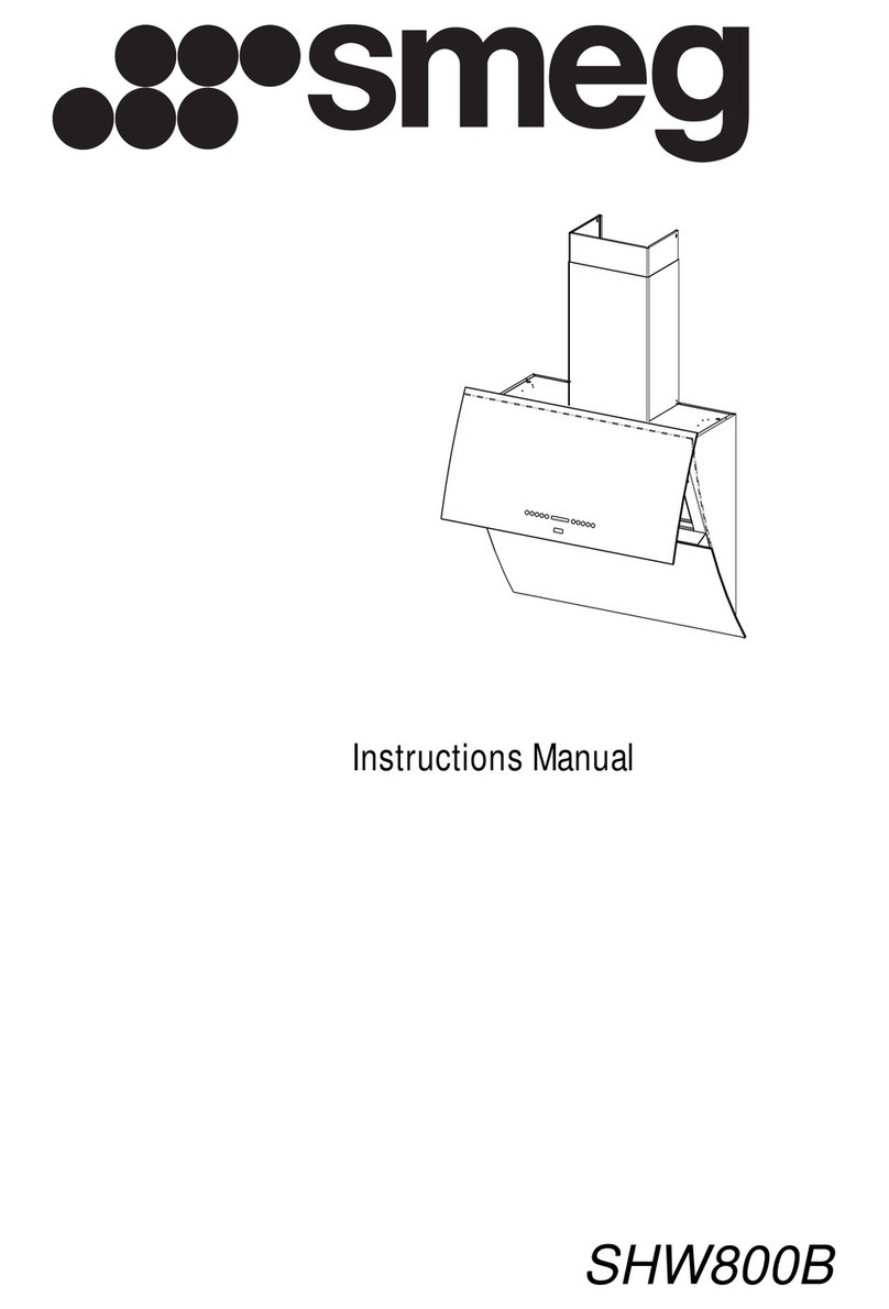 Smeg SHW800B User manual