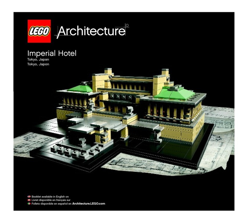 LEGO Architecture Imperial Hotel 21017 Instruction Manual