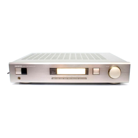 Onkyo R-100 instruction manual