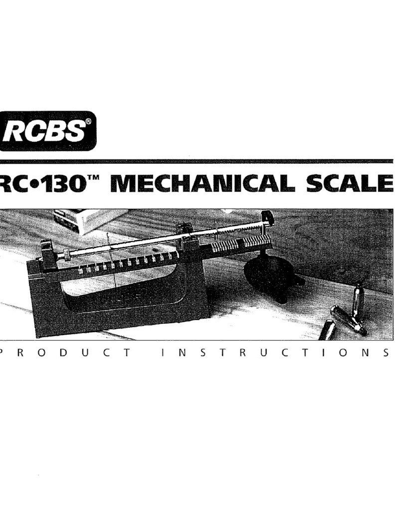 RCBS RC-130 Product instructions