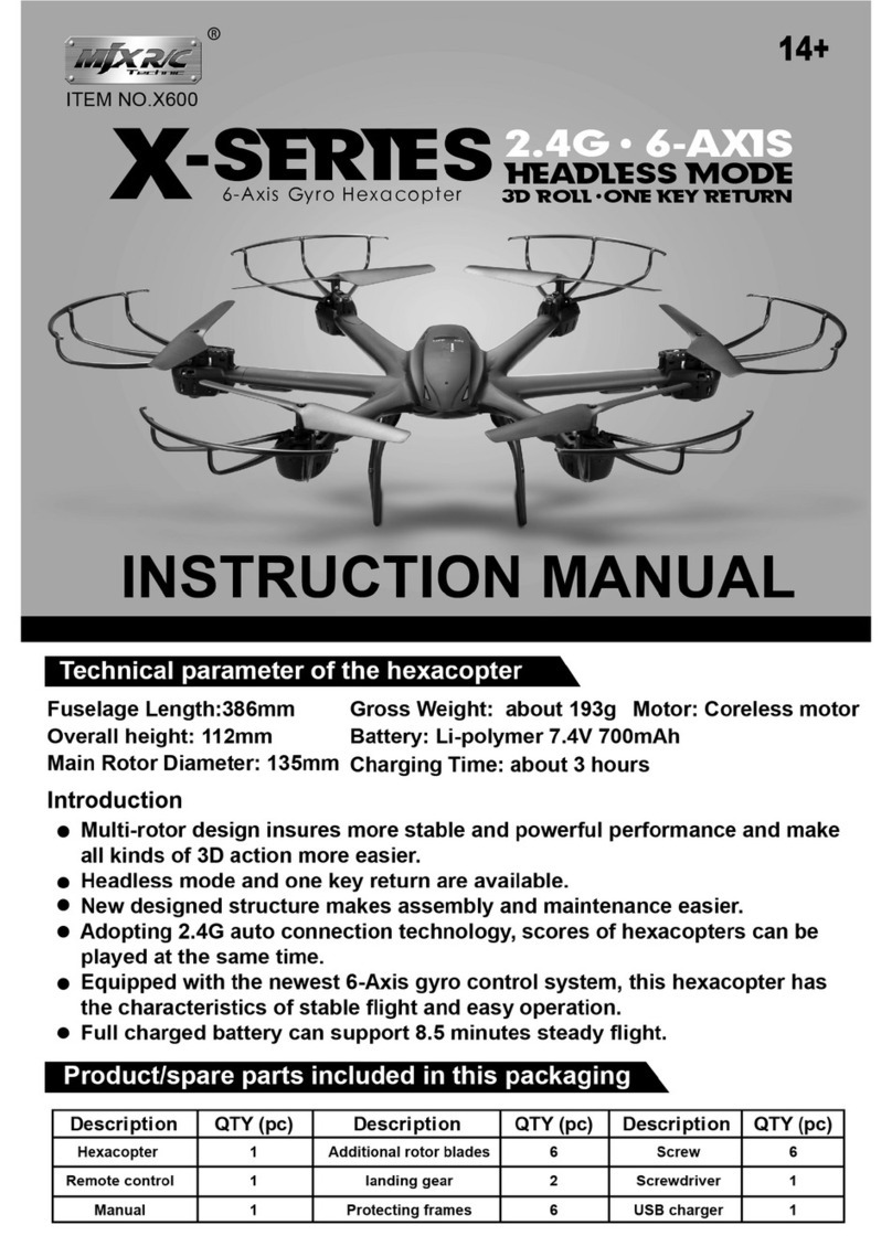 Helipal MJXRC X600 X-Series instruction manual
