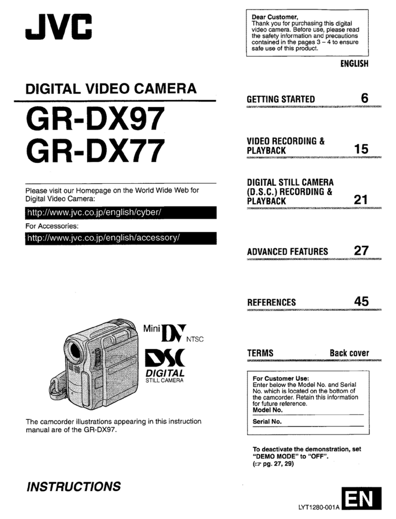 JVC GR-DX97 instructions