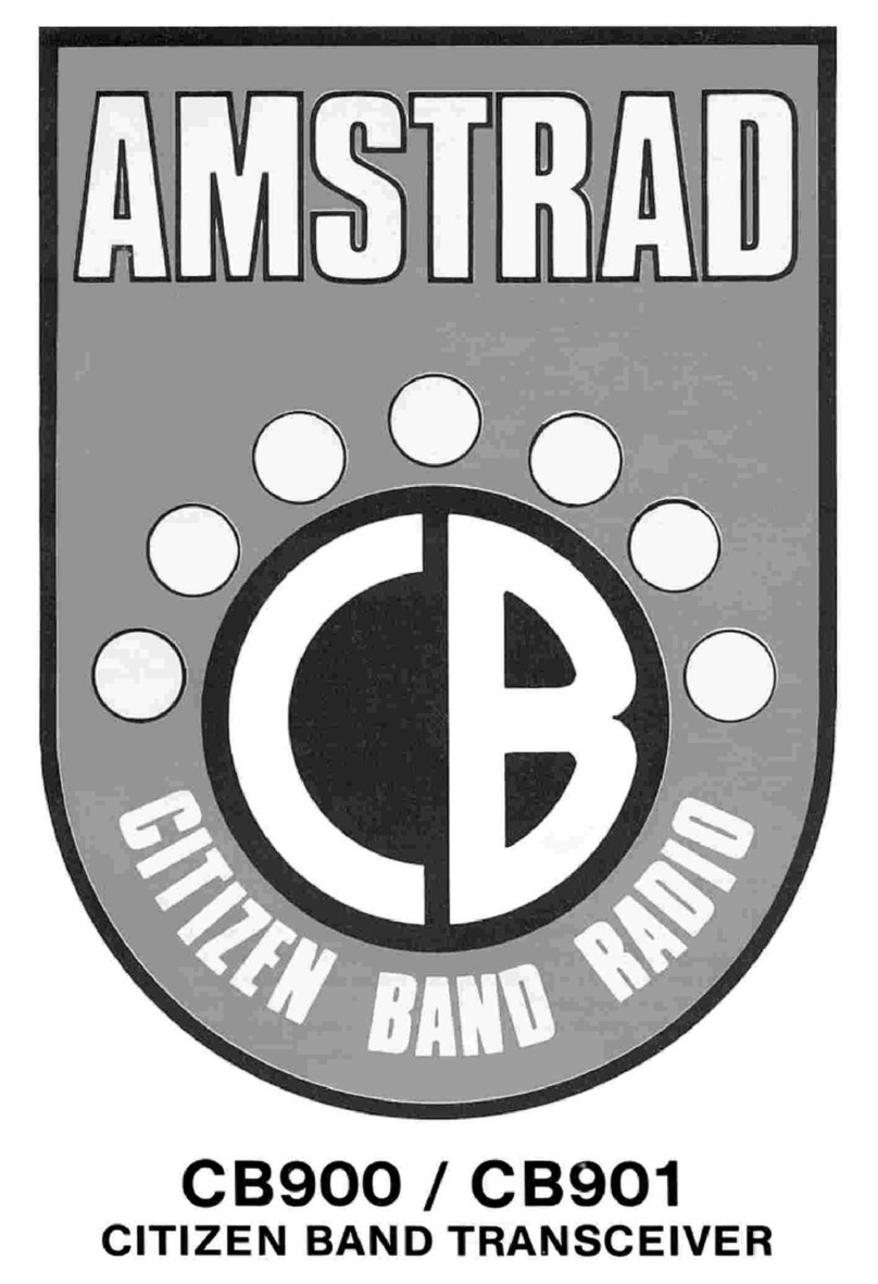 AMSTRAD CB900 manual