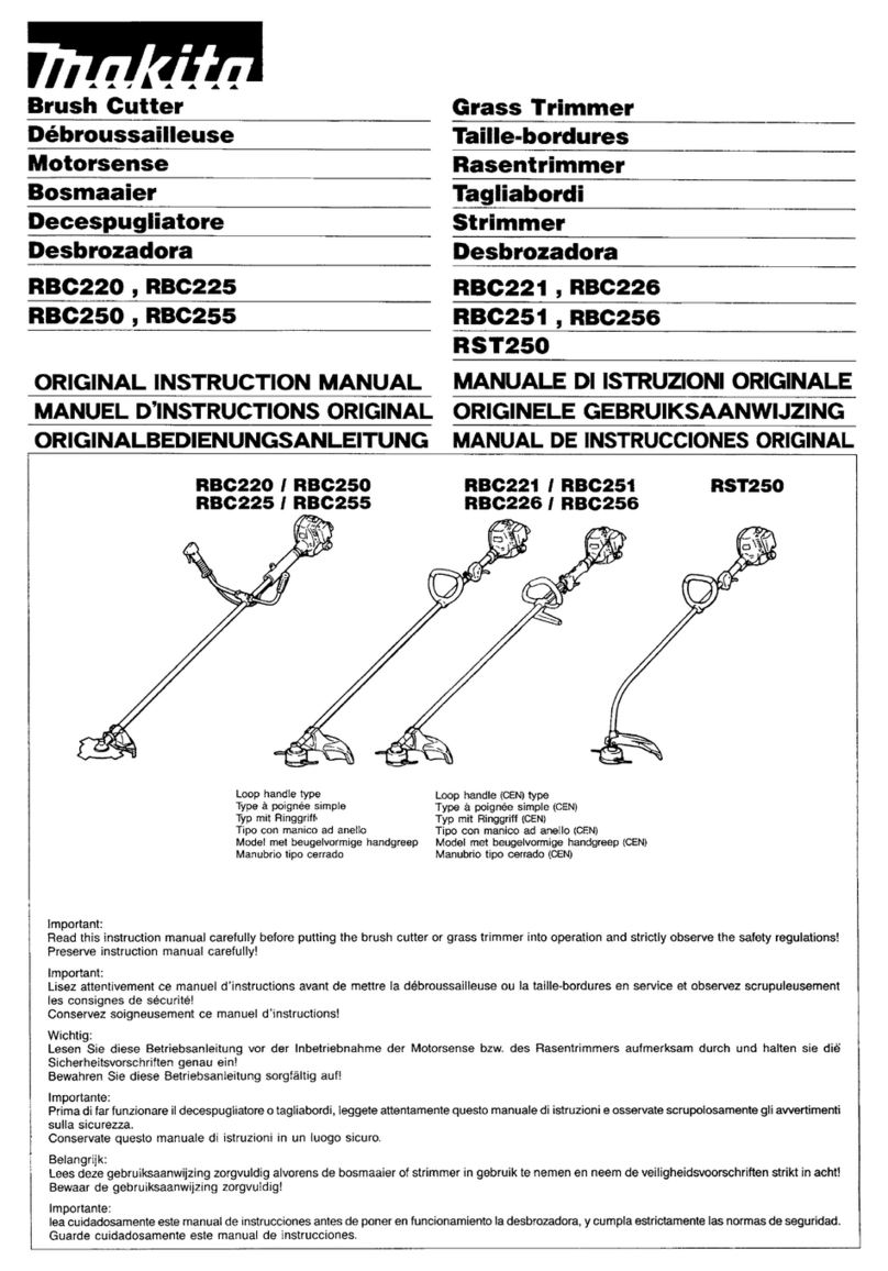 Makita RBC225 Original instruction manual