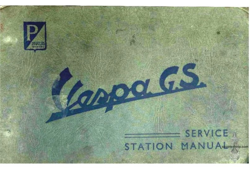Douglas Vespa G.S. Service station manual
