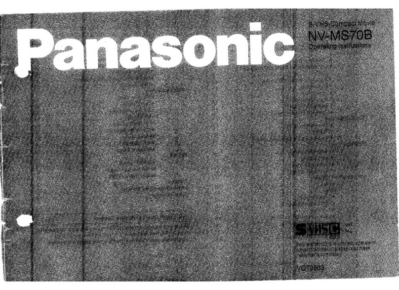 Panasonic NV-MS70B User manual