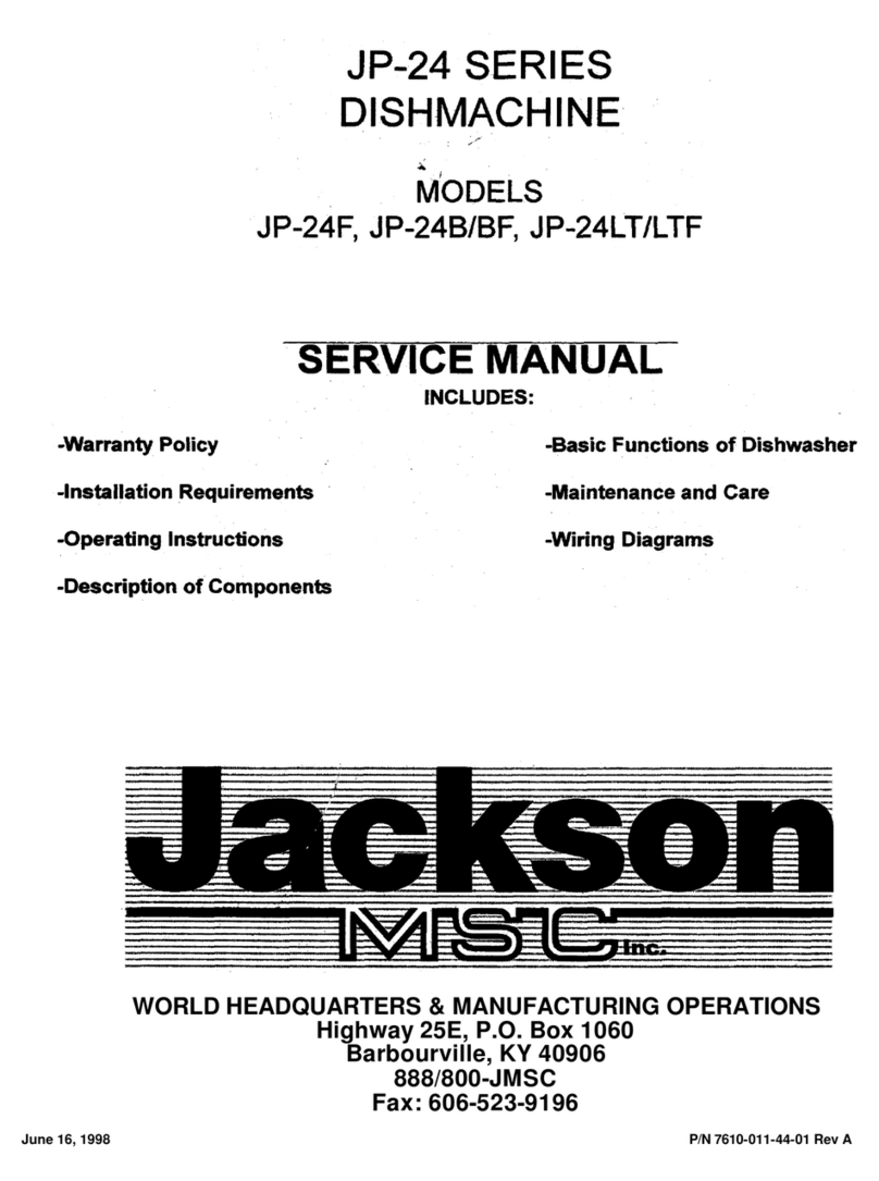 Jackson MSC JP-24F Service manual