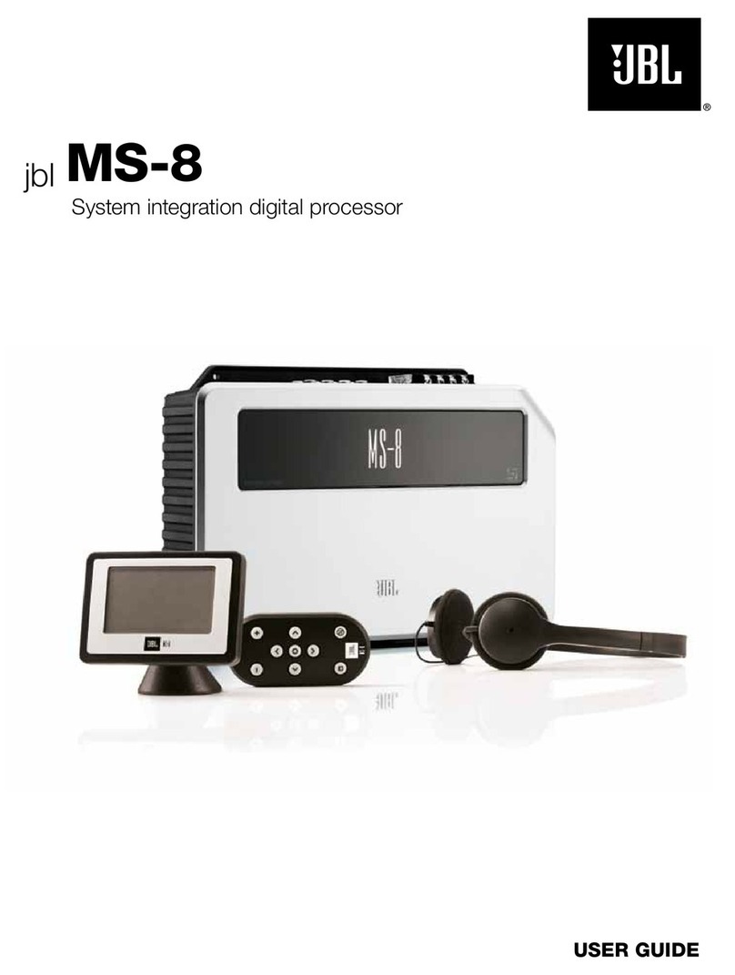 JBL MS-8 user guide
