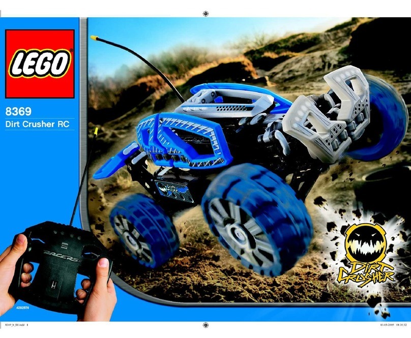 LEGO Dirt Cruiser RC 8369 Building instructions