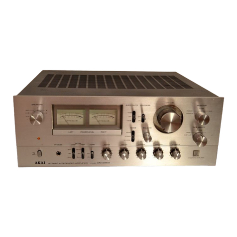 Akai AM-2950 User manual