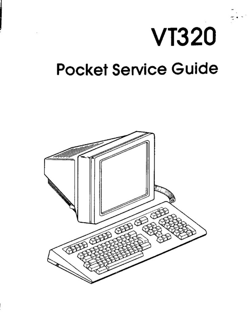 DEC VT320 User manual