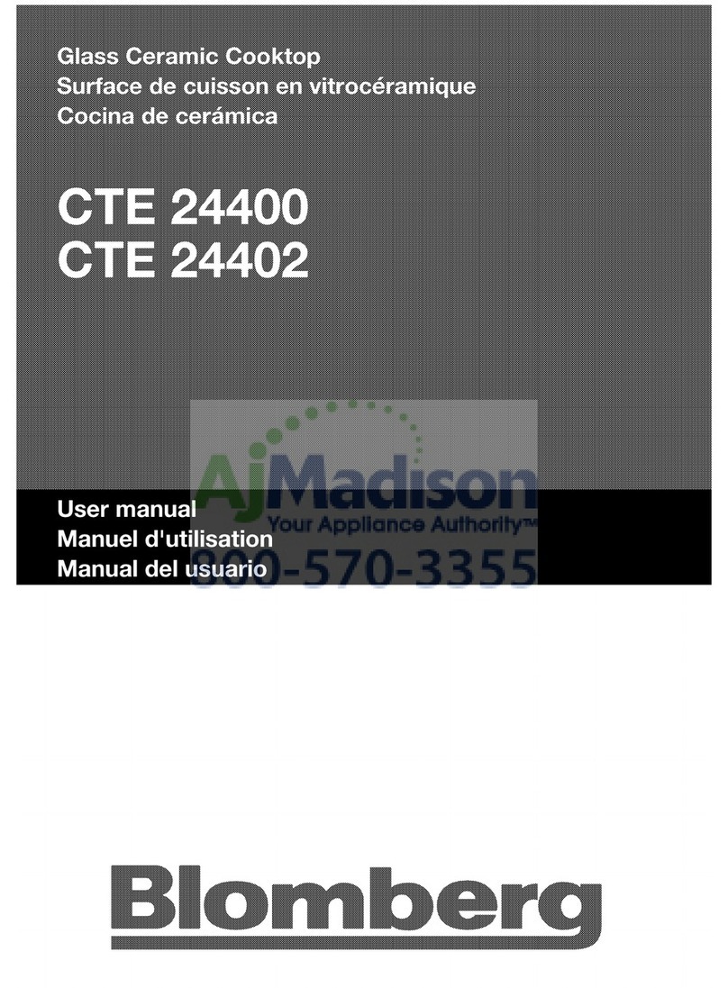 Blomberg CTE 24402 user manual