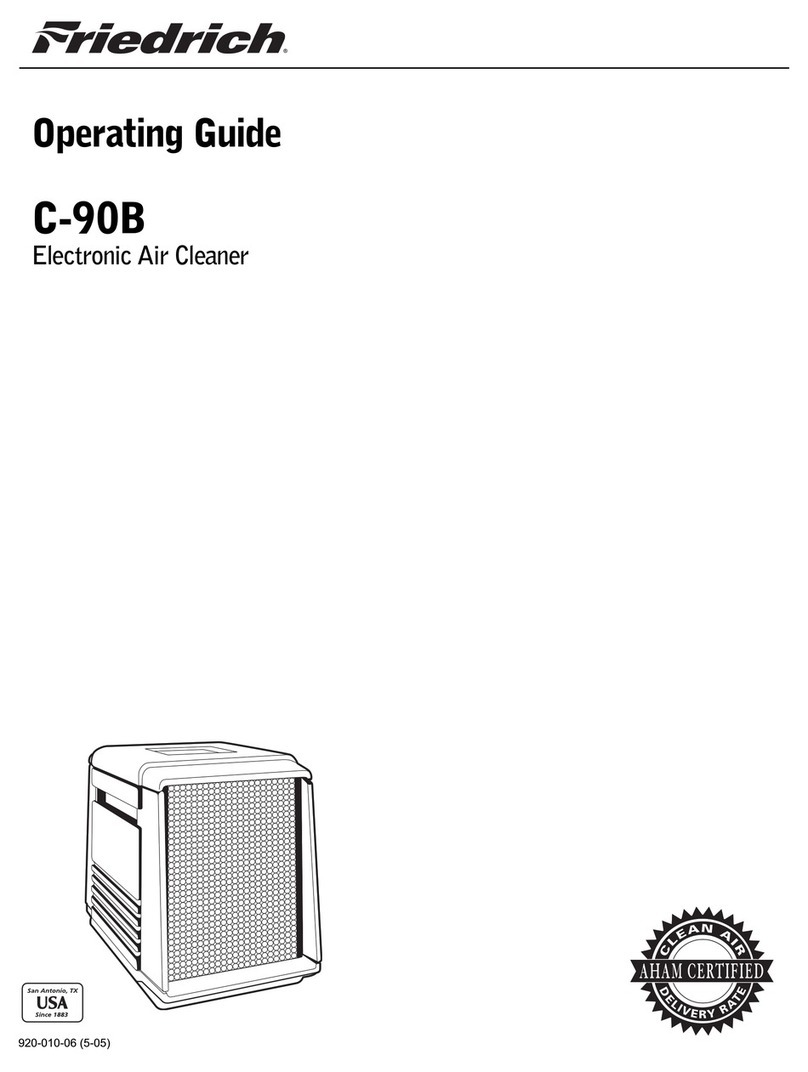 Friedrich C-90B operating guide