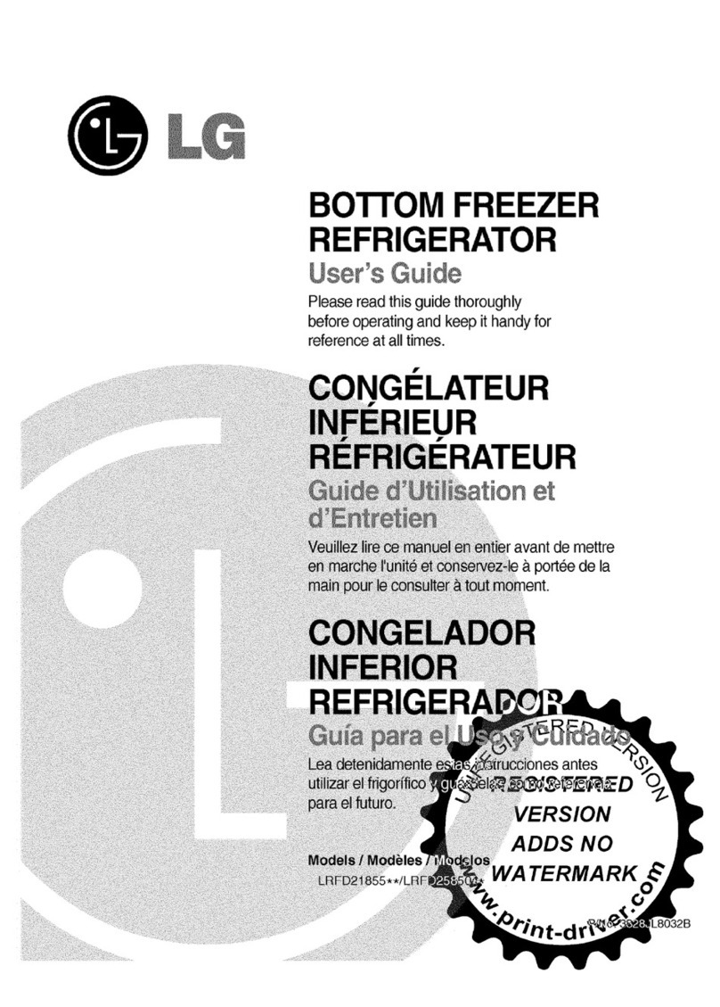LG LRFD21855 Series User manual