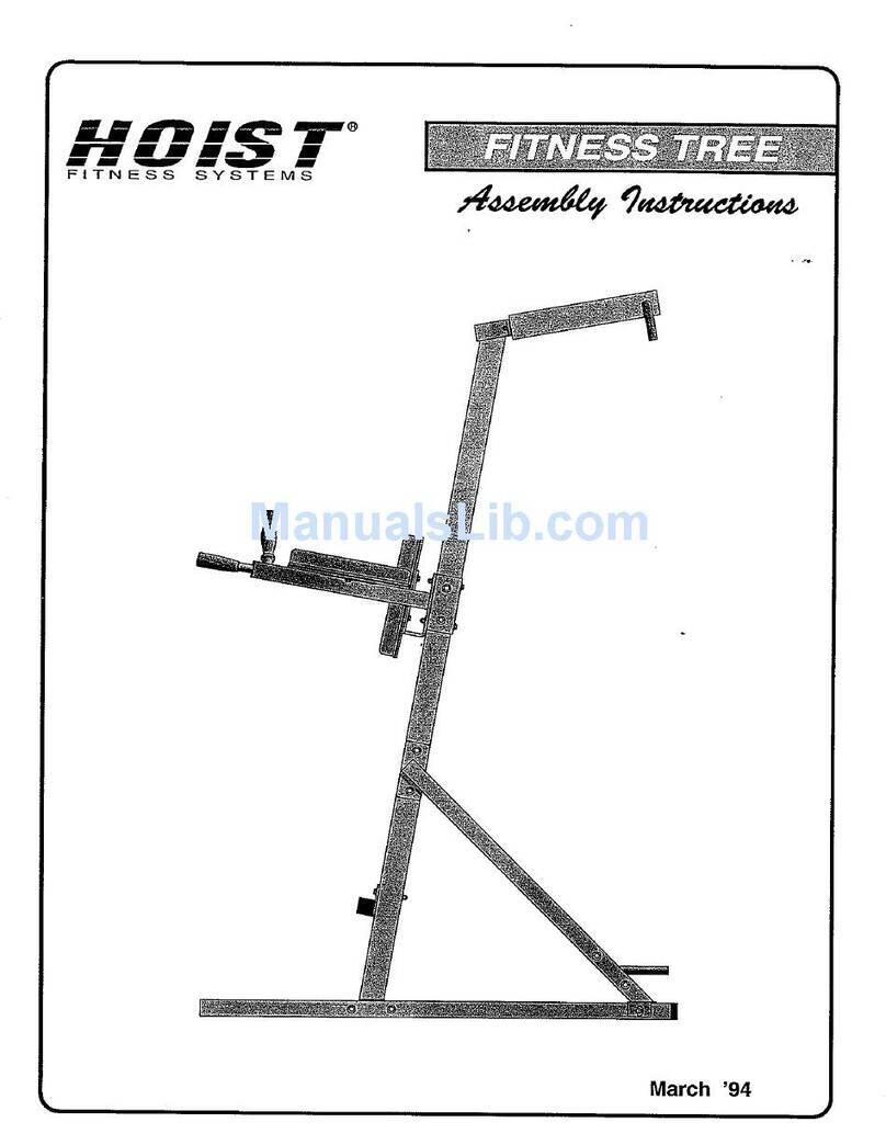 Hoist Fitness Fitness Tree Assembly instructions