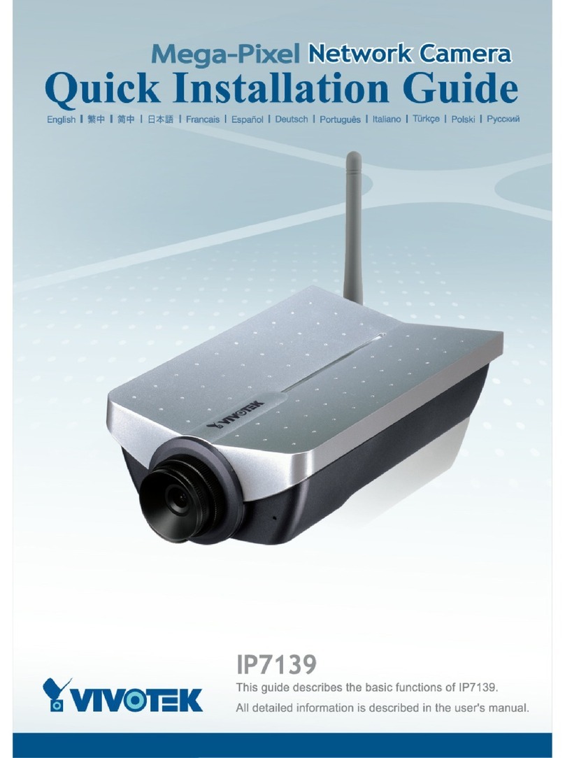 Vivotek IP139 User manual
