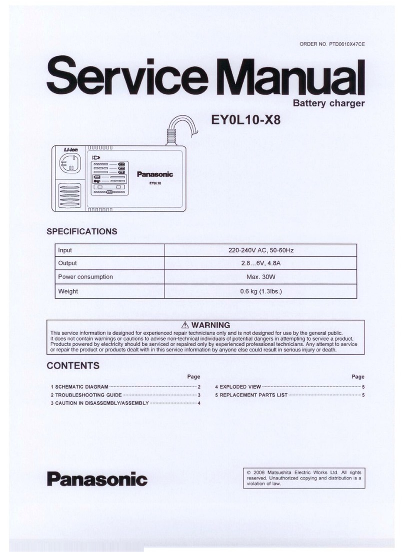 Panasonic EY0L10-X8 Service manual