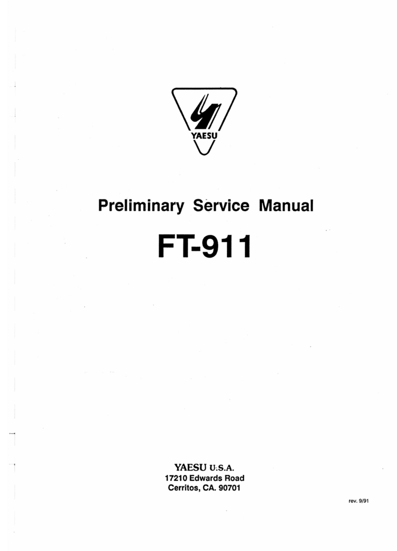 Yaesu FT-911 User manual
