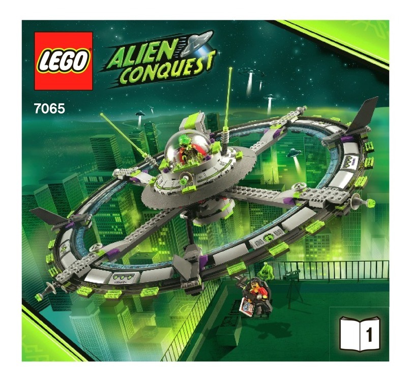 LEGO Alien Conquest 7065 Building instructions