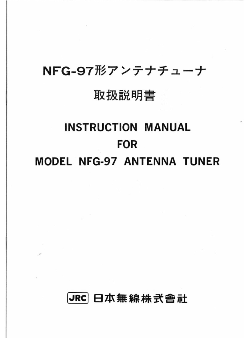 JRC NFG-97 instruction manual