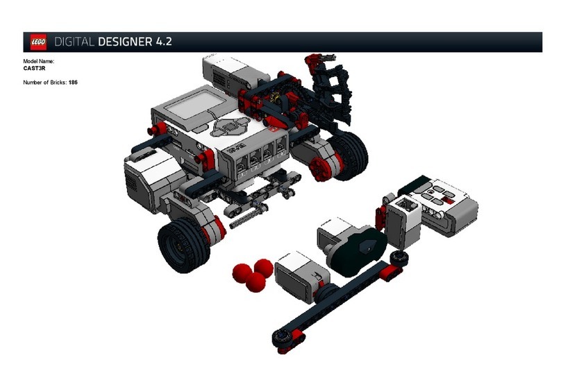 LEGO Digital Designer 4.2 CAST3R Building instructions