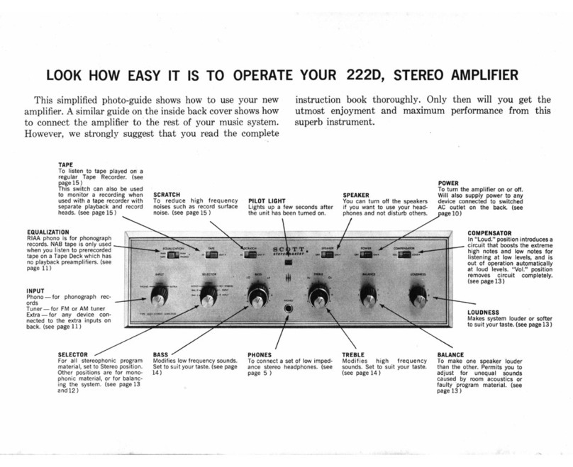 Scott 222D manual