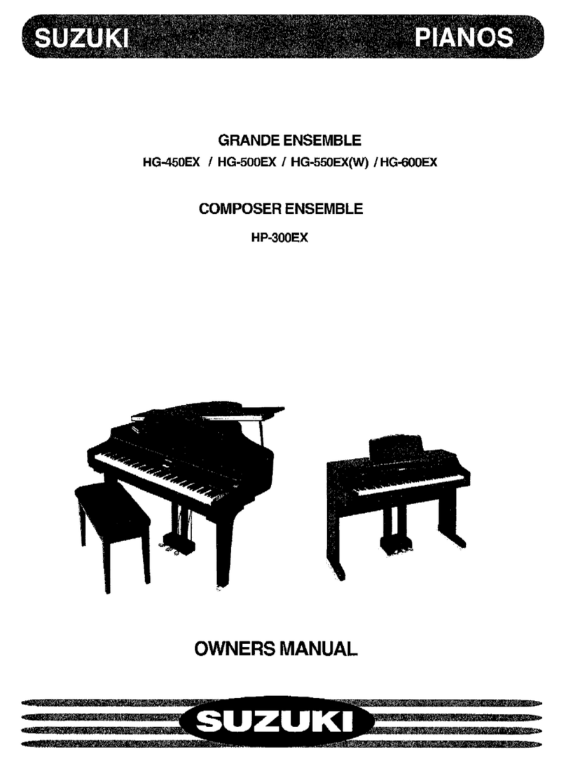 Suzuki Grande Ensemble HG-450EX User manual