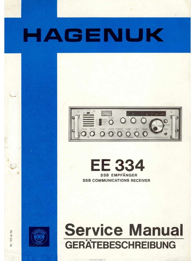HAGENUK EE 334 User manual