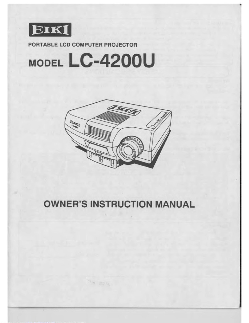 Eiki LC-4200U Setup guide