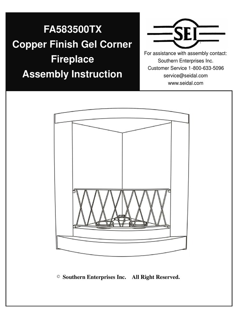 SEI FA583500TX Assembly instruction
