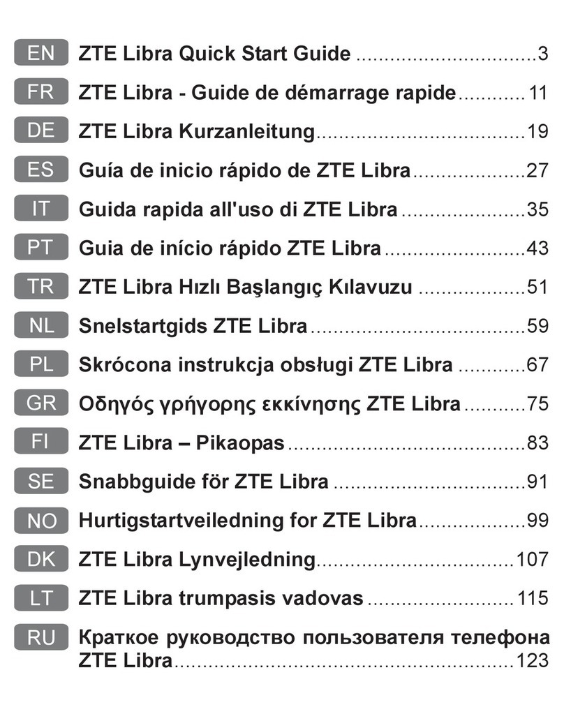 Zte Libra User manual