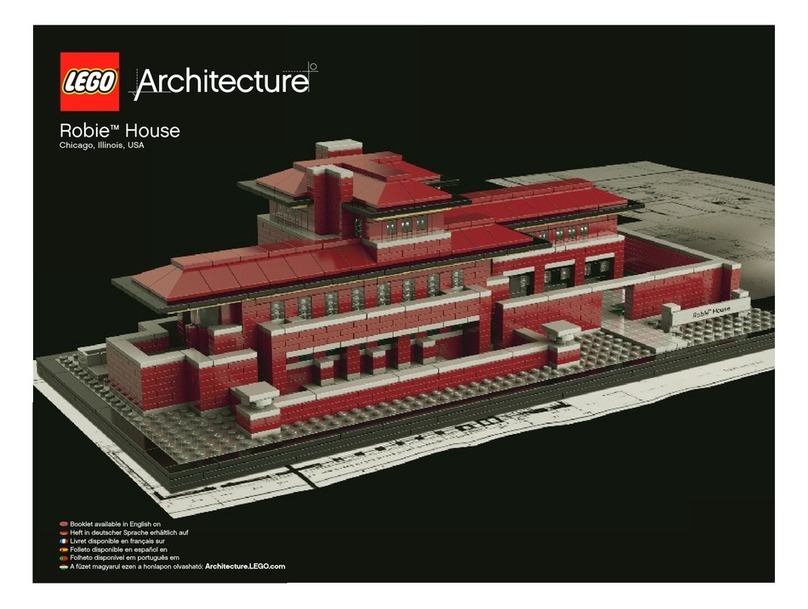 LEGO Architecture Robie House Instruction Manual LEGO Architecture Robie House Instruction Manual