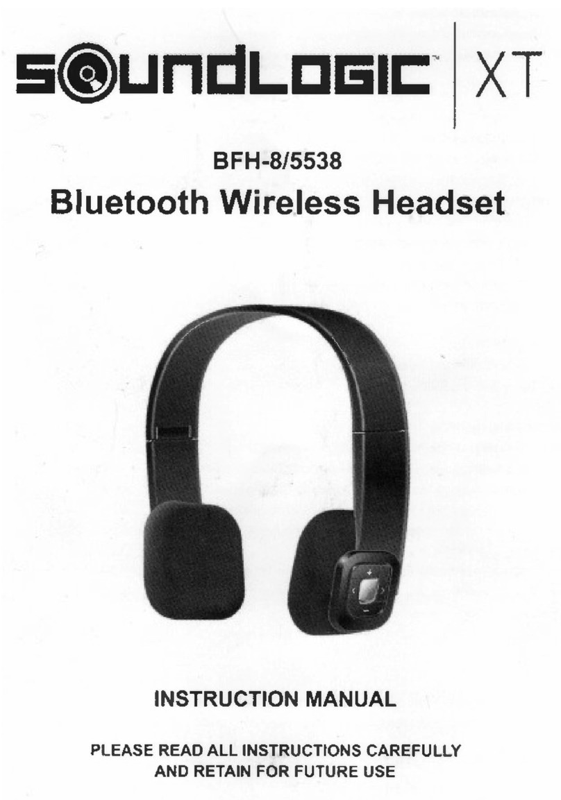 SoundLogic BFH-8/5538 instruction manual