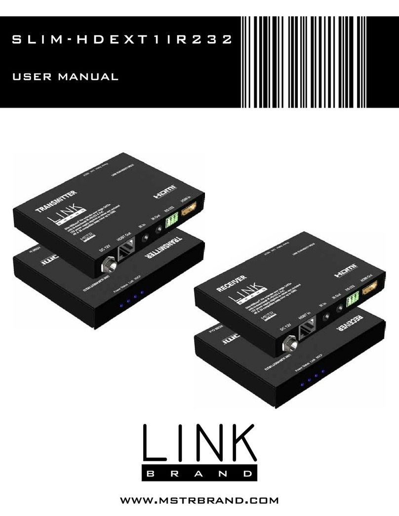 Link SLIM-HDEXT1 IR232 user manual