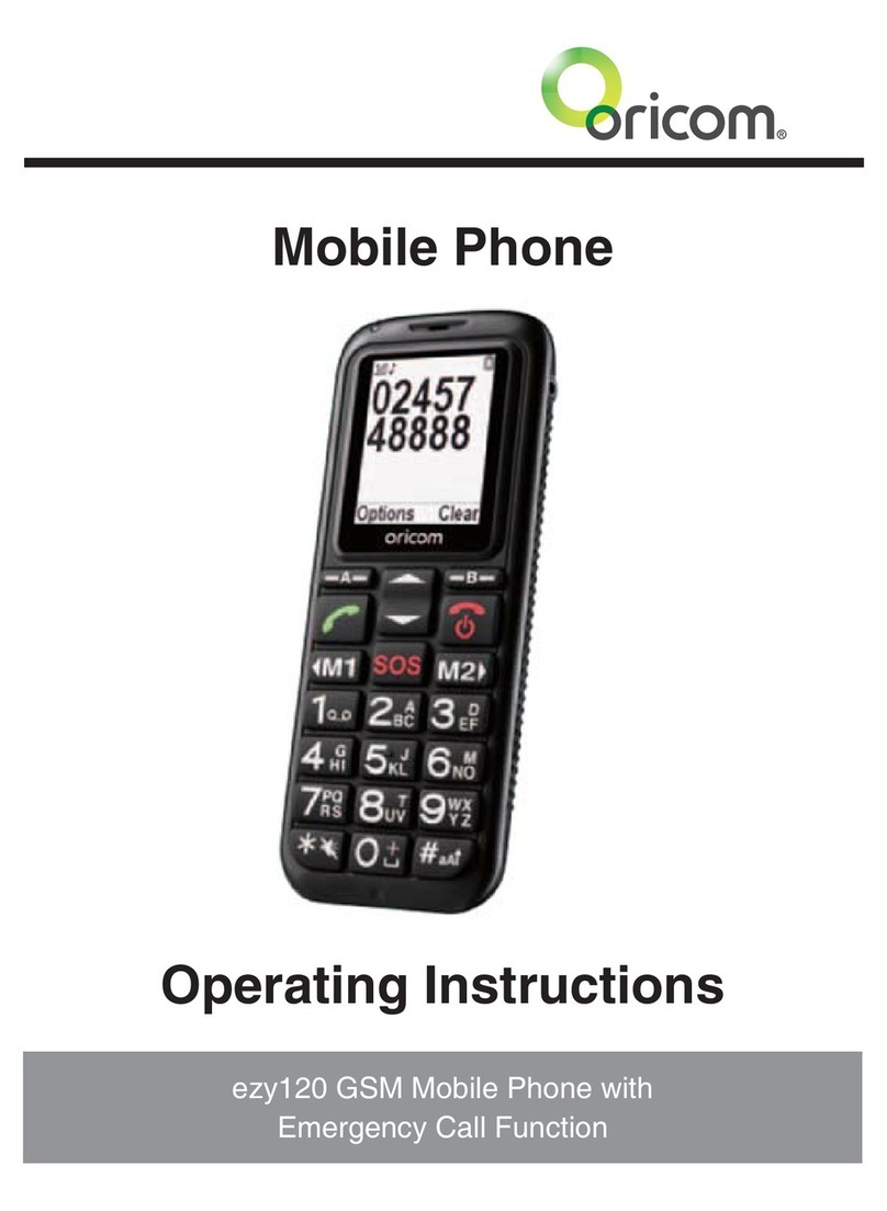 Oricom EZY120 User manual