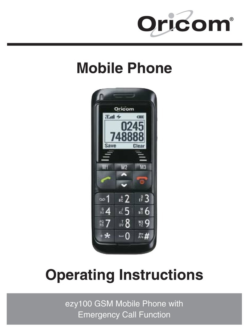 Oricom EZY100 manual