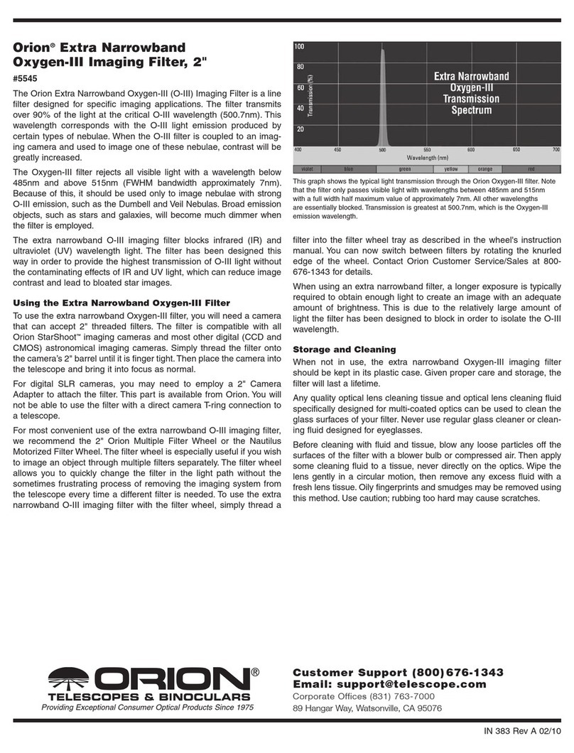 Orion #5545 manual