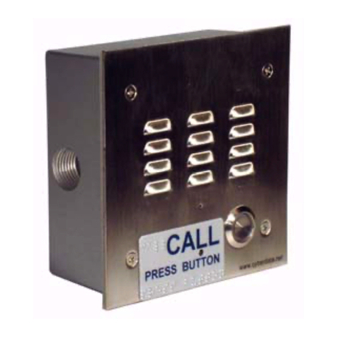 CyberData 3COM VCX PBX Server manual