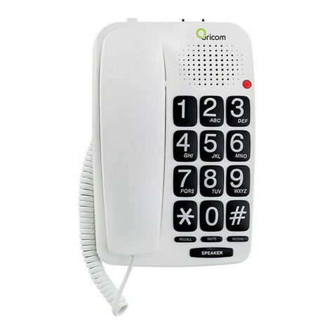 Oricom TP58 User manual