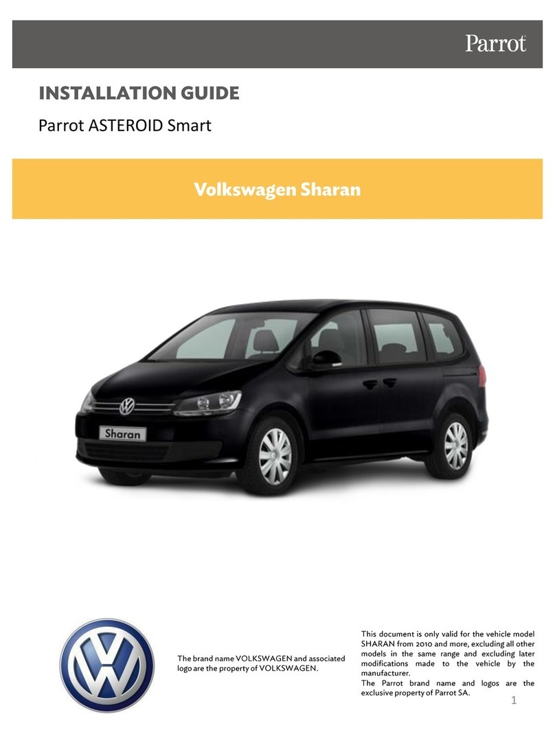 Parrot ASTEROID Smart User manual Parrot ASTEROID Smart User manual